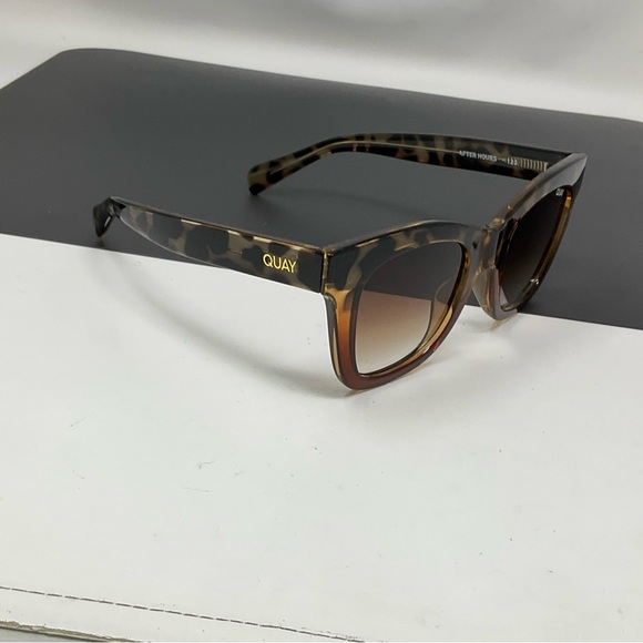 QUAY After Hours tortoise gradient Sunglasses - Picture 3 of 9